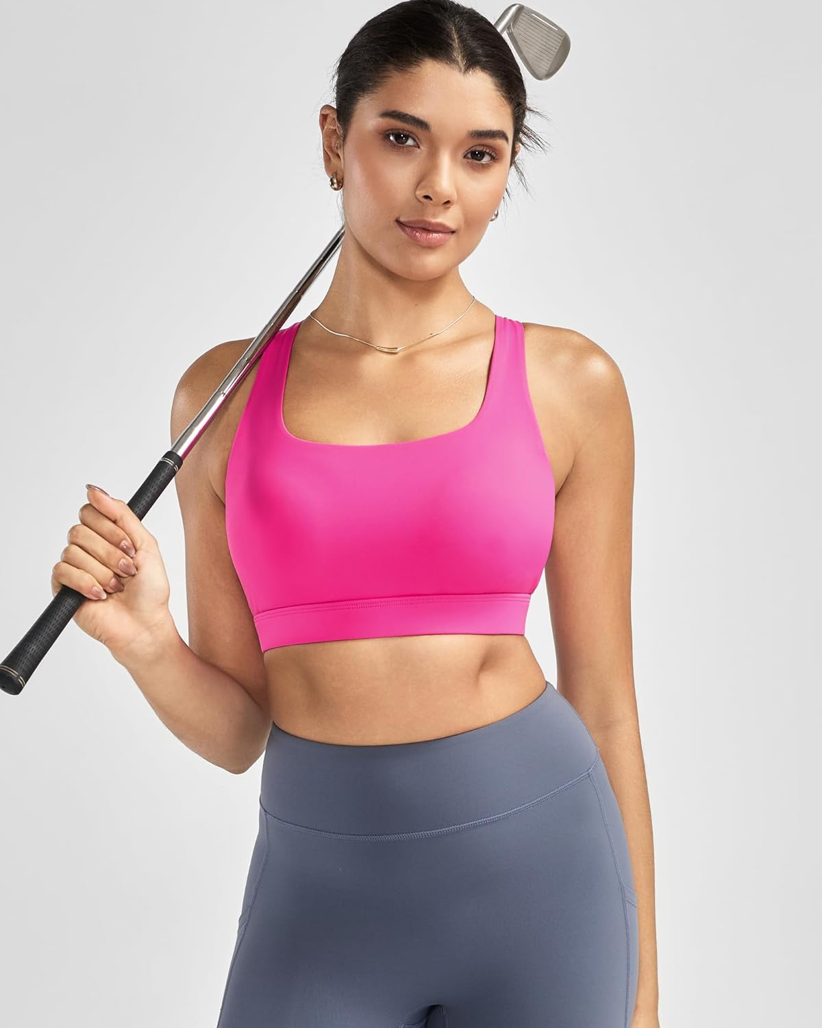 RUNNING GIRL Sports Bra - High Impact Crisscross Back Design for Ultimate Workout Support | Comfortable Fit