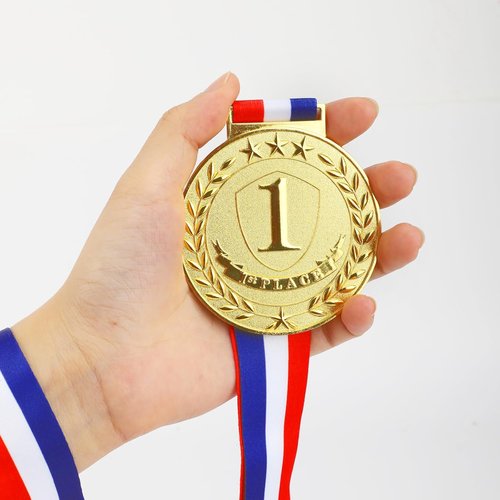 Abaokai Olympic Style Winner Medals - Gold, Silver, Bronze Awards | 3-Inch Competition Prizes