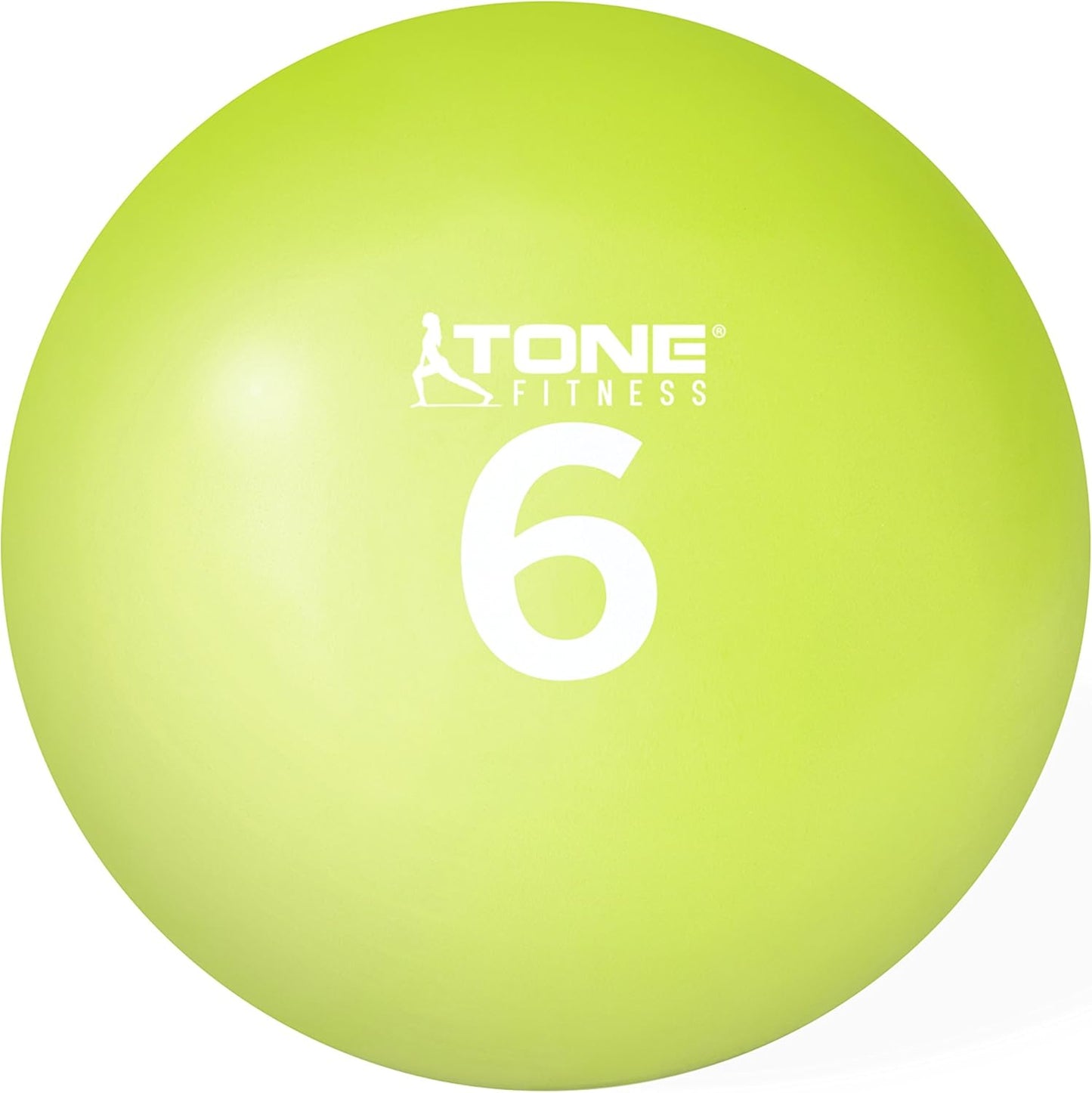 Tone Fitness Soft Weighted Toning Ball - Versatile Exercise Tool for Strength Training | Multiple Sizes Available