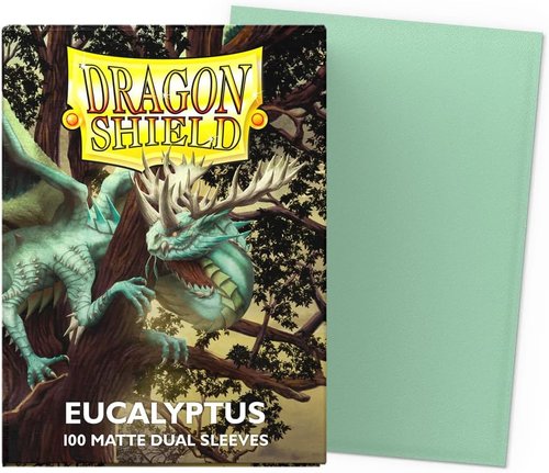 Dragon Shield | Premium Orchid & Eucalyptus TCG Sleeves - 2X 100 CT - Smooth & Tough Protection for Cards
