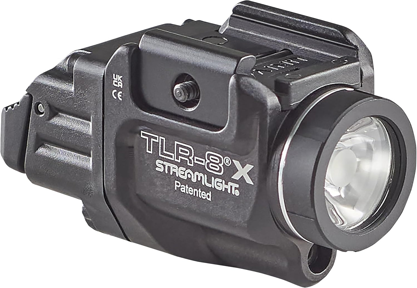 Streamlight TLR-8 Tactical Weapon Light - 500-Lumen with Integrated Red Laser & Mounting Kit | Black