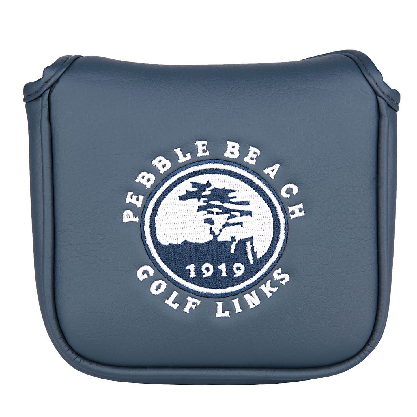 HISTAR Pebble Beach Magnetic Closure Golf Square Mallet Shaped Putter Cover for Scotty Cameron (Blue)