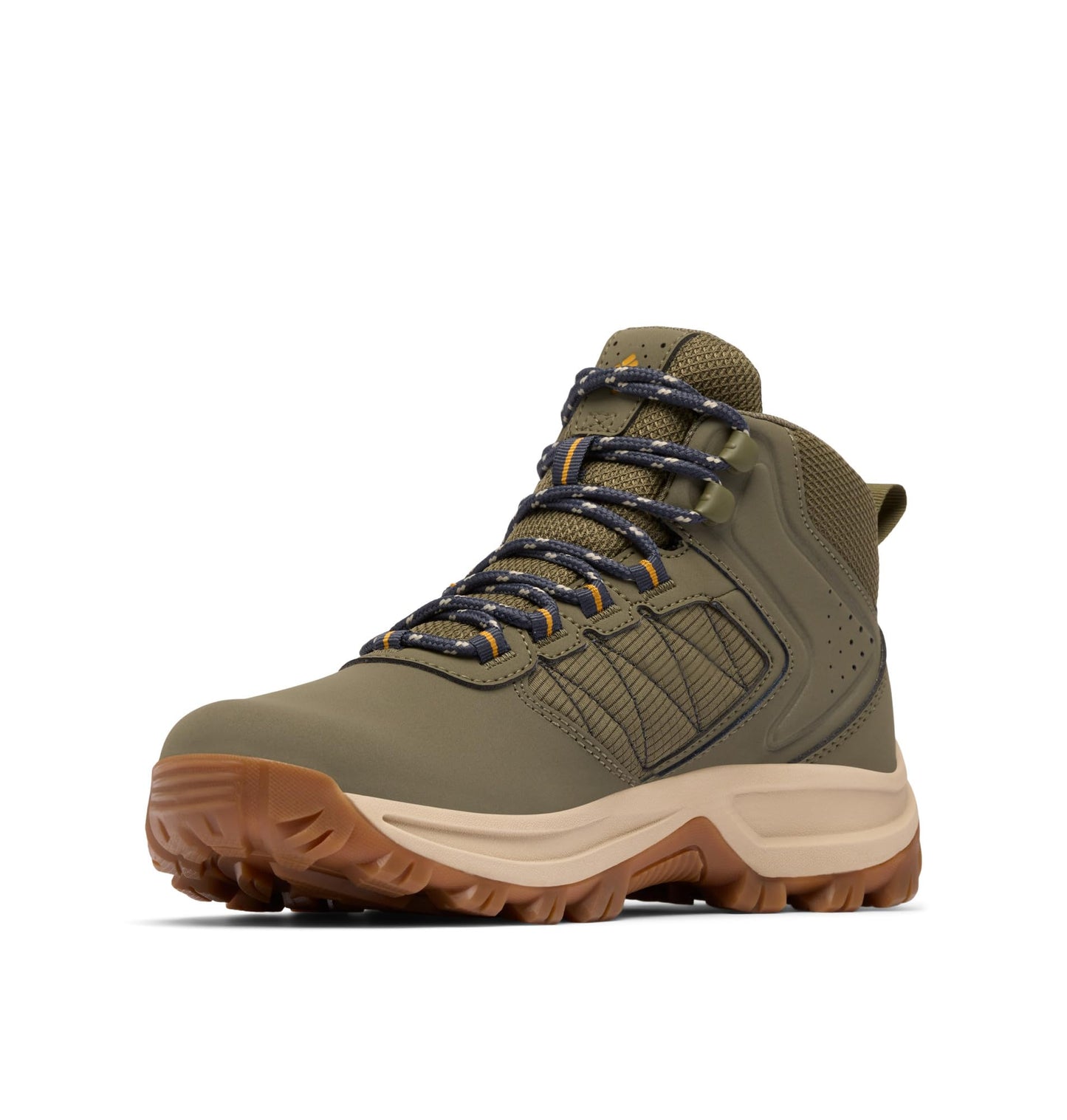 Columbia Womens Transverse Waterproof Hiking Boot, Stone Green/Raw Honey, 8