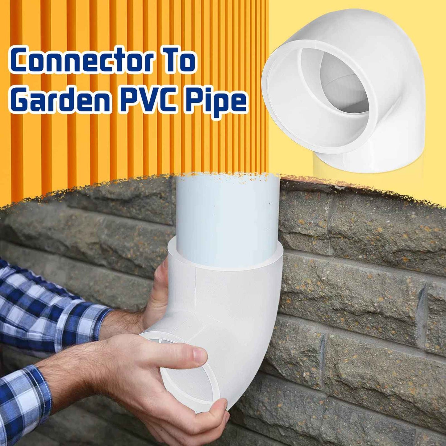 4PCS 2'' PVC 90 Degree Elbow, 2 Way Right Angle PVC Pipe Adapter Fittings, PVC Pipe Corner Connector for Sch40 PVC Pipe DIY Frame