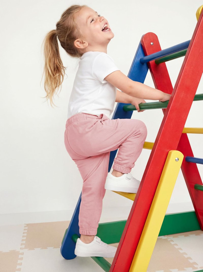 Andrew Scott Kids Cotton Joggers | Boys - Girls Toddler French Terry Sweatpants | Multi Packs & Colors