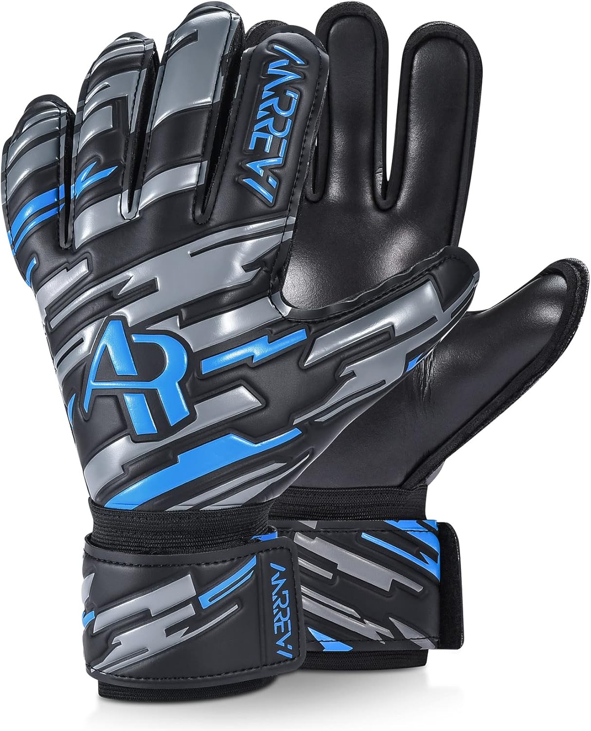 Skiennix Soccer Goalie Gloves - Finger-Save & Double Wrist Protection | Superior Grip for All Ages