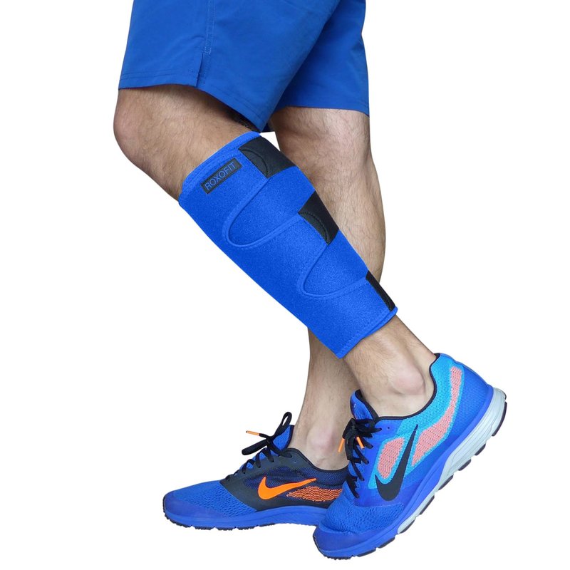 ROXOFIT Calf Brace for Torn Calf Muscle and Shin Splint Relief - Shin Splint Brace - Compression Sleeves for Women Calf Compression Sleeve Men, Shin Splint Compression Sleeve, Compression Calf Sleeve Women, Calf Compression Sleeve Women, Calf Sleeves for