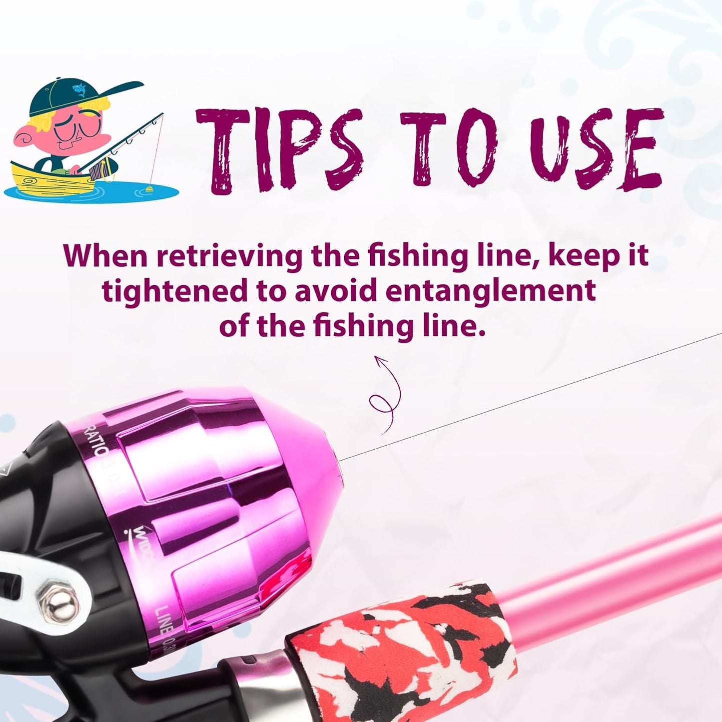 Skiennix Kids Fishing Pole - Portable Telescopic Rod & Reel Combo with Tackle Box & Net | Ideal for Boys & Girls