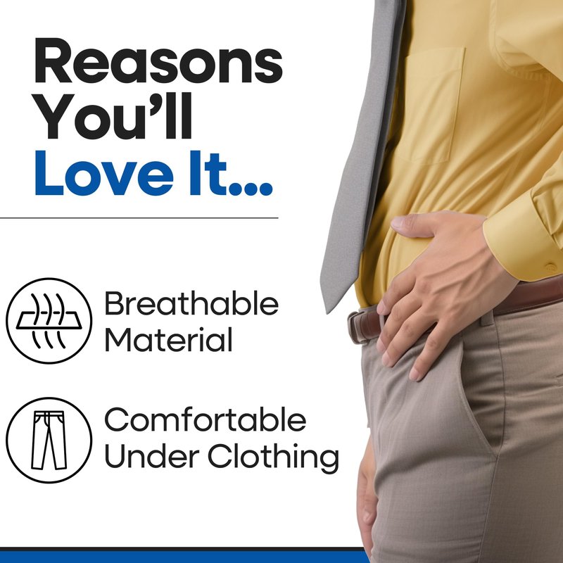 ARMSTRONG AMERICA Hip Brace For Women & Men - Groin Strain Compression Wrap for Hamstring, Hip Flexor, Sciatcica Pain Relief - Hamstring & Hip Support Thigh Compression Sleeve - SMALL/RIGHT LEG