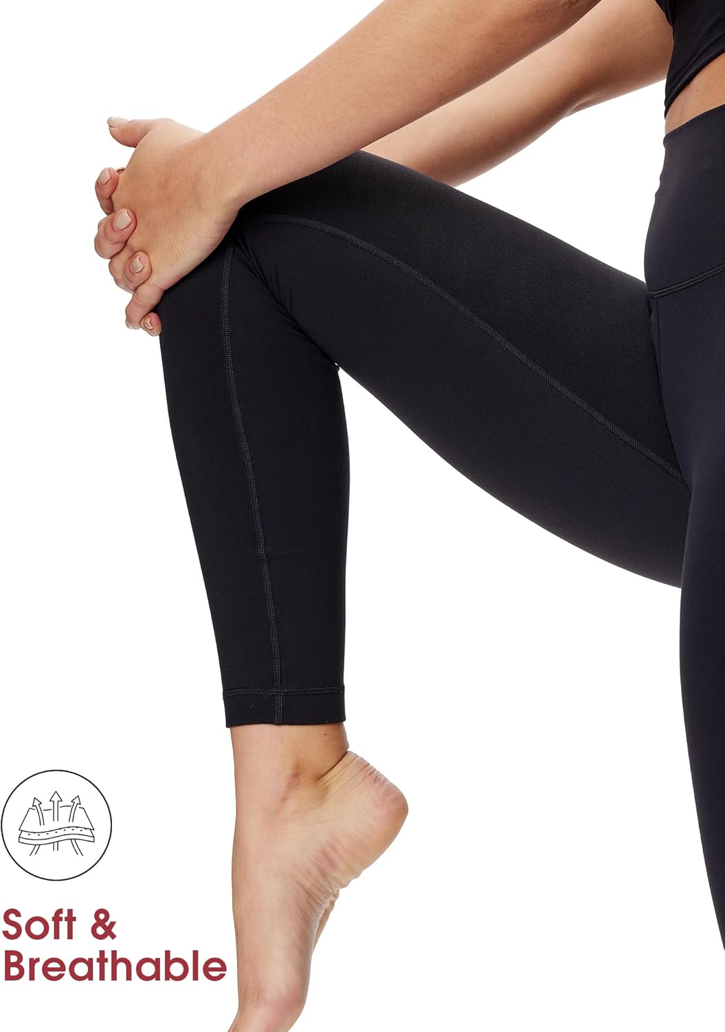 NANJI High Waisted Leggings - Buttery Soft, Squat Proof Yoga Pants for Women | Perfect for Workouts & Casual Wear