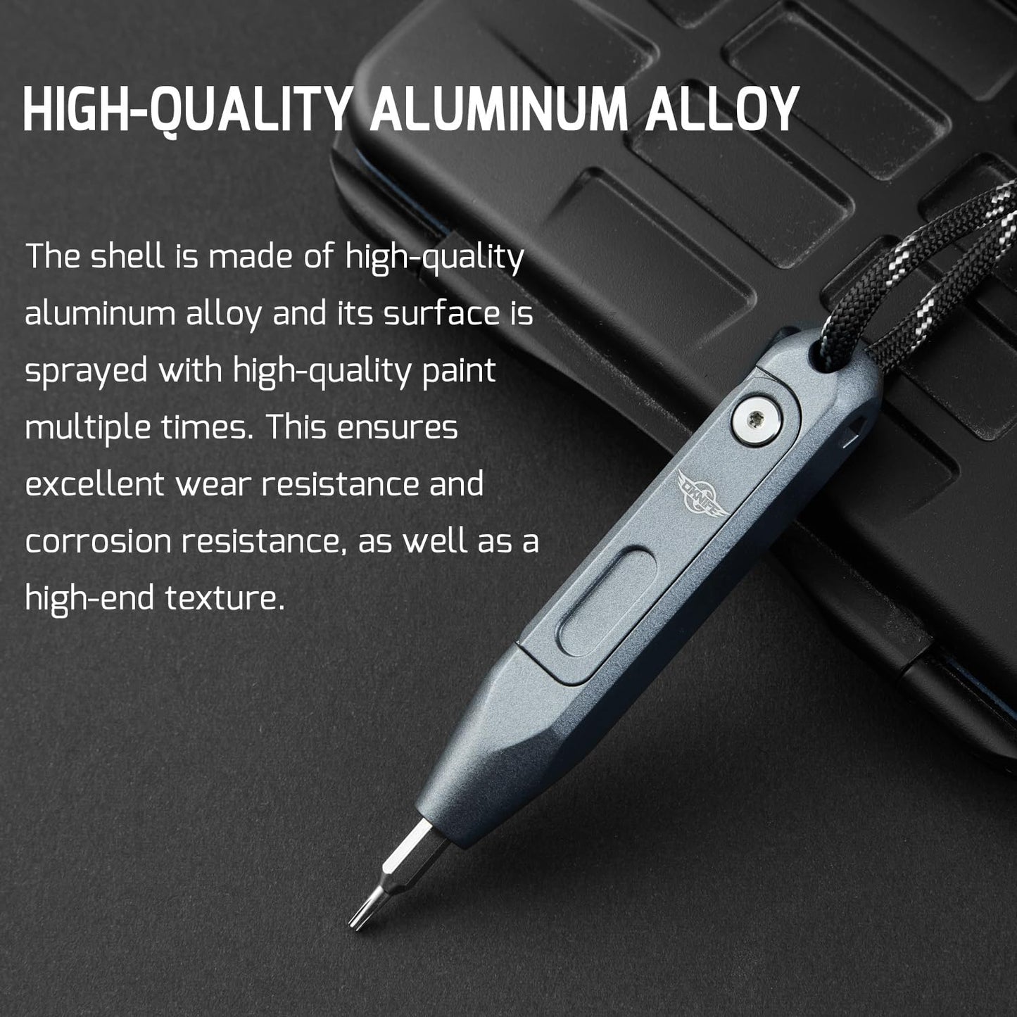 OKNIFE Otacle D1 Mini Precision Screwdriver Set, 9 in 1 EDC Multi Bit Pocket Screwdriver, Industrial S2 Steel Magnetic Bits for Work or Daily Use