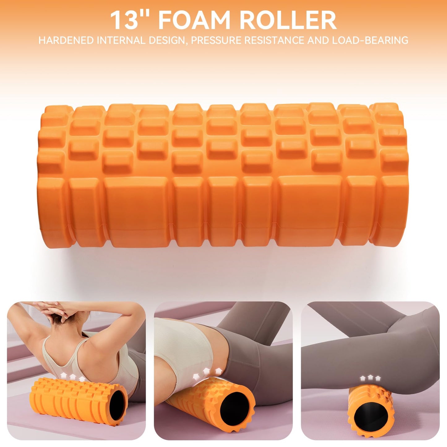 Krightlink 5 in 1 Foam Roller Set Trigger Point Exercise Foam Roller