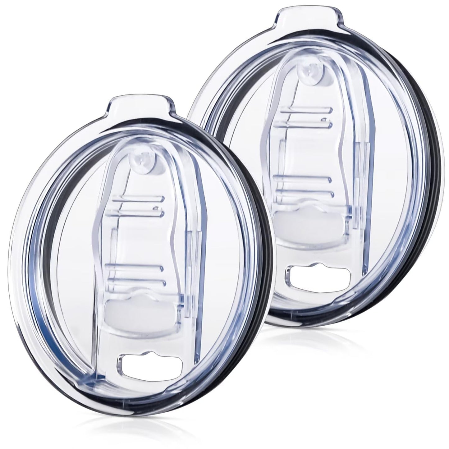 SUNRAYNEST Tumbler Lid Replacement 2 Pack for 20 oz Tumblers, 3.2" Mugs