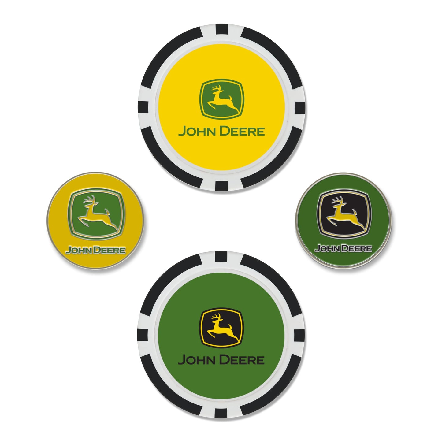 WinCraft Ball Marker Set of Four John Deere