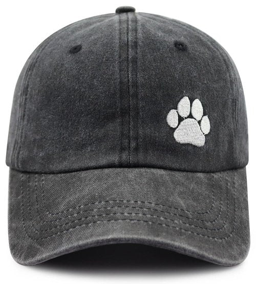 Gifts for Dog Lovers, Funny Dog Mom and Dad Hats, Dogs Accessories Baseball Cap, Fathers Mothers Day Birthday Gifts for Papa Mama Women Men Friend Black