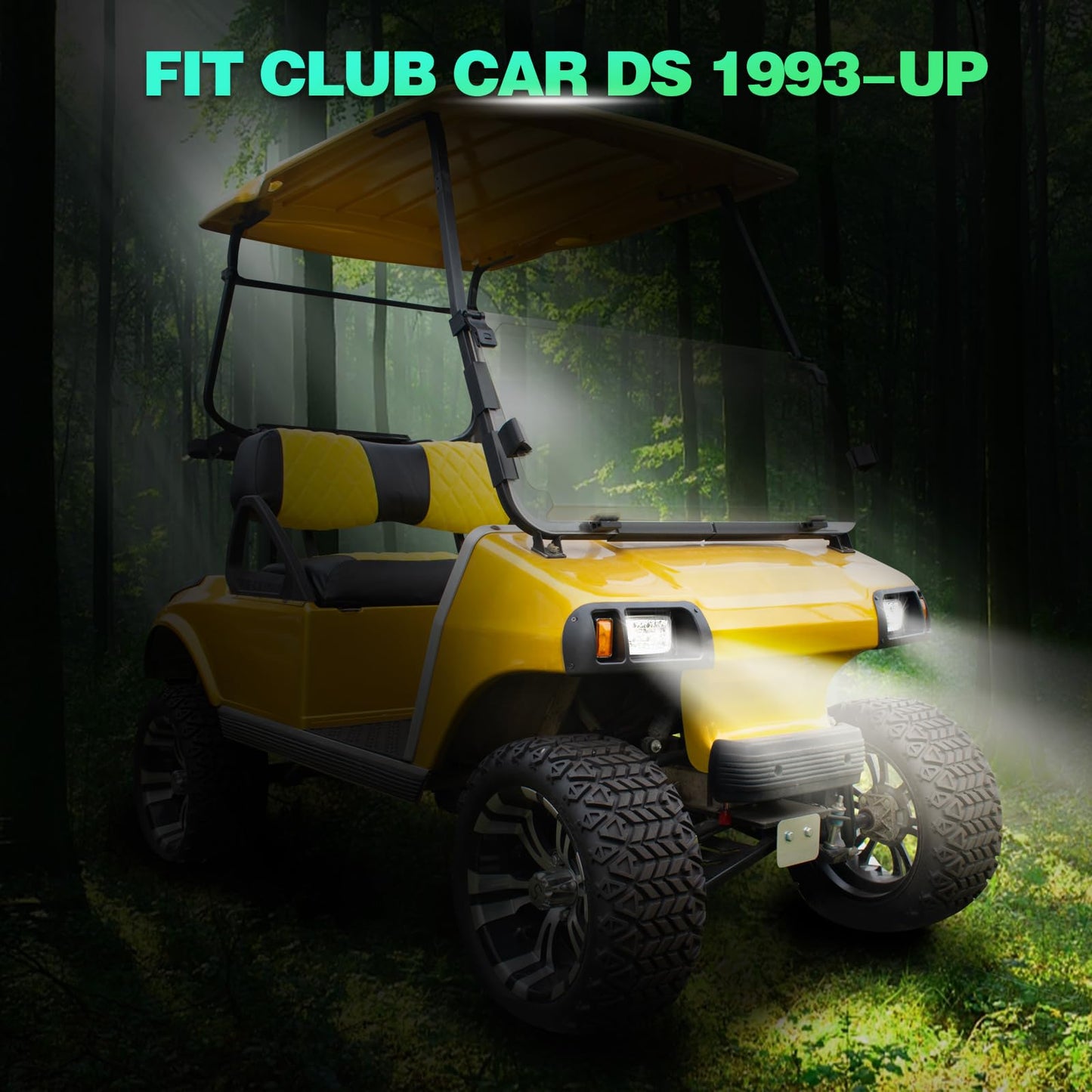 WEKANI Golf Cart Light Kit for Club Car DS 1993-UP Models Light Kit Replacement，Golf Cart LED Light Kit for Club Car DS Gas&Electric