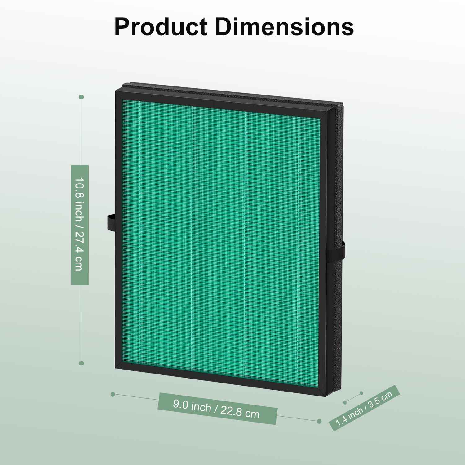 Jusfoouo 2-Pack MK04 Air Filter Replacement, Compatible with MK04 MG04JH Air Purifier Models, 4-in-1 H13 True HEPA Filter for Pet Dander, Dust, Pollen, and Hair – Pet Dander Version