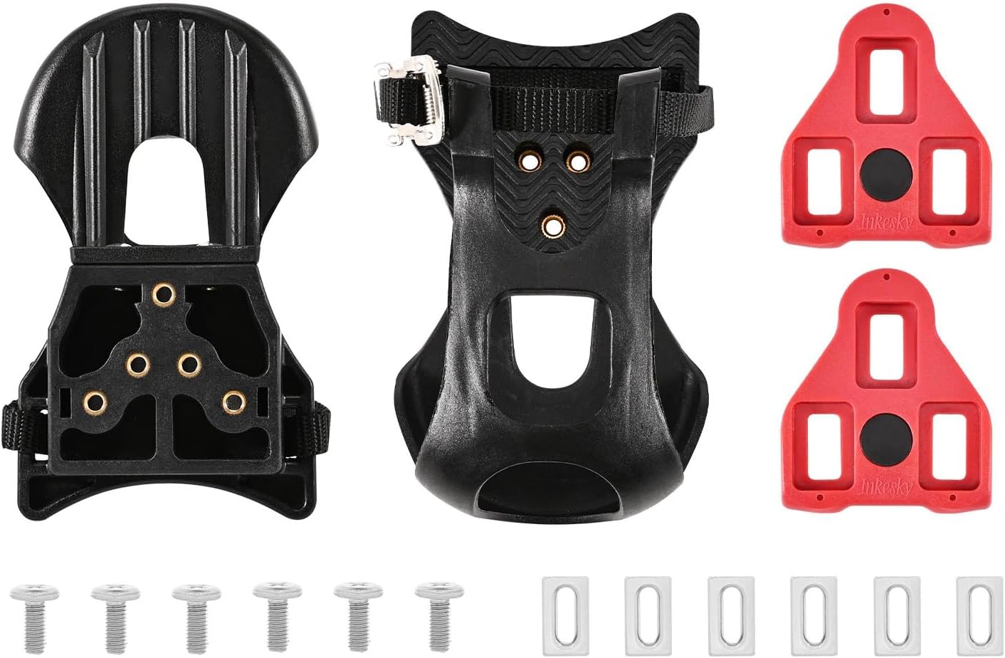 Toe Clips Cage Bike Pedals Adapter & Converter Compatible with Peloton