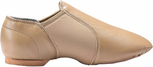 Dynadans Women's Jazz Shoes - Stylish Leather Upper Slip-On Design for Comfort and Flexibility