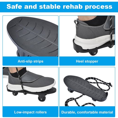 iGuerburn Knee Surgery Recovery Equipment Knee Glider for Knee Replacement Recovery Aids Kit, Physical Therapy Equipment for ACL PCL MCL LCL Surgery - Improve Mobility & Relieve Pain
