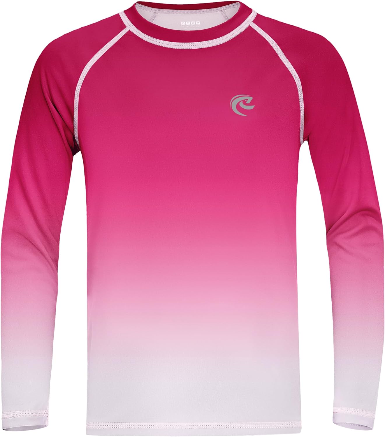 Skiennix Boys UPF 50+ Swim Shirt - Long Sleeve UV Sun Protection Rash Guard | Youth SPF Water Shirts
