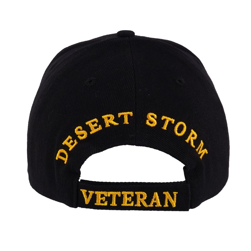 Trendy Zone 21 Veteran Desert Storm Cap | Officially Licensed Caps | Stylish Headwear for Veterans Stylish 100% Cotton Baseball Hat