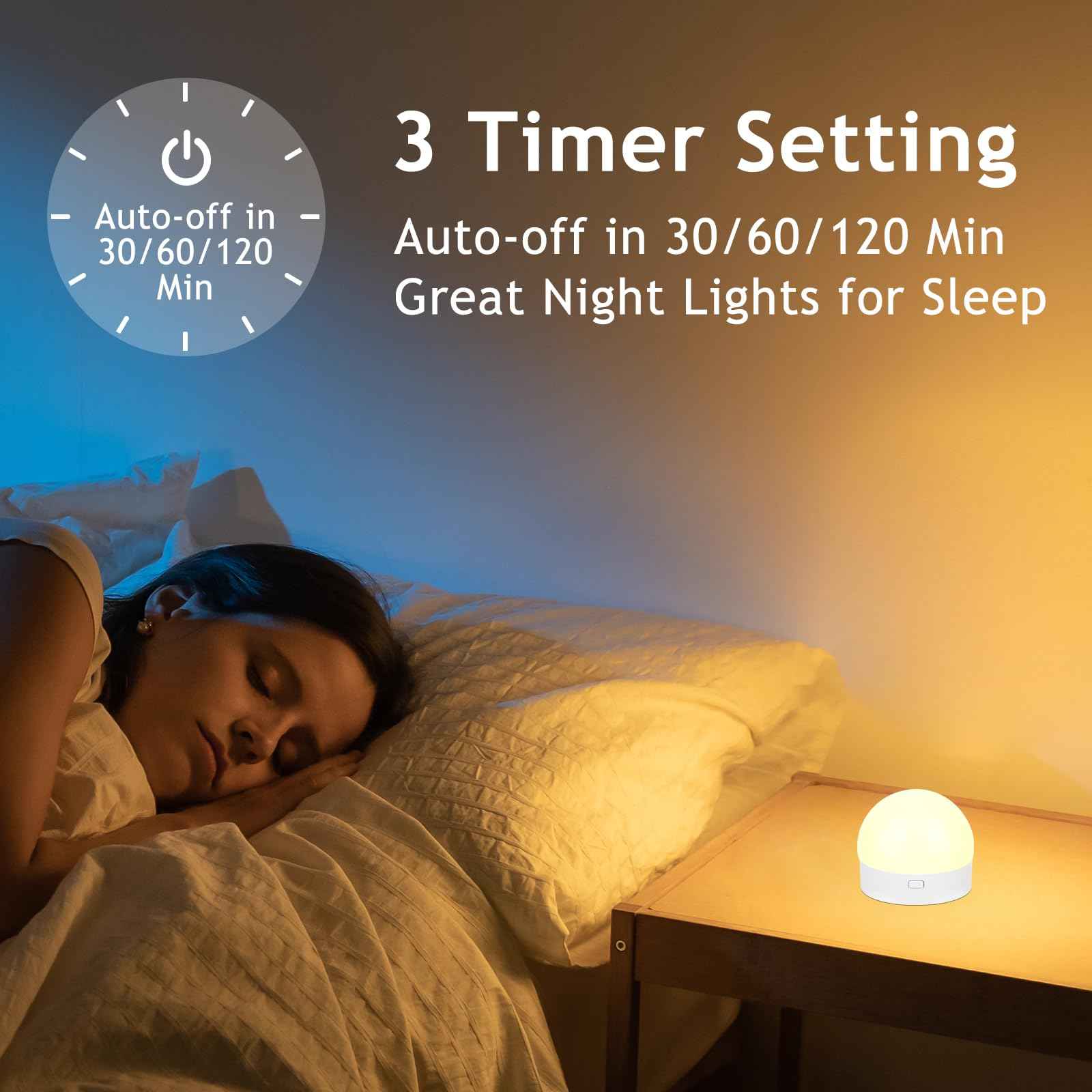 Aokpsrt E26 Rechargeable Light Bulbs with Remote Control, 15 Colors & 2000mAh LED Battery Operated Bulb with Timer & Dimmable, Wireless Puck Lights Bulb for Home 3 Packs