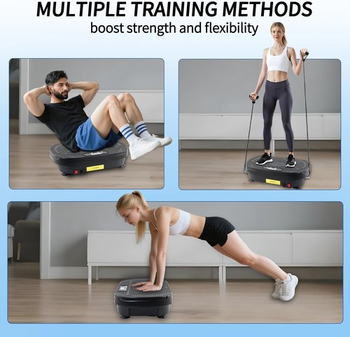 Homesy Vibration Plate | Full Body Shake Machine for Lymphatic Drainage & Fat Burning