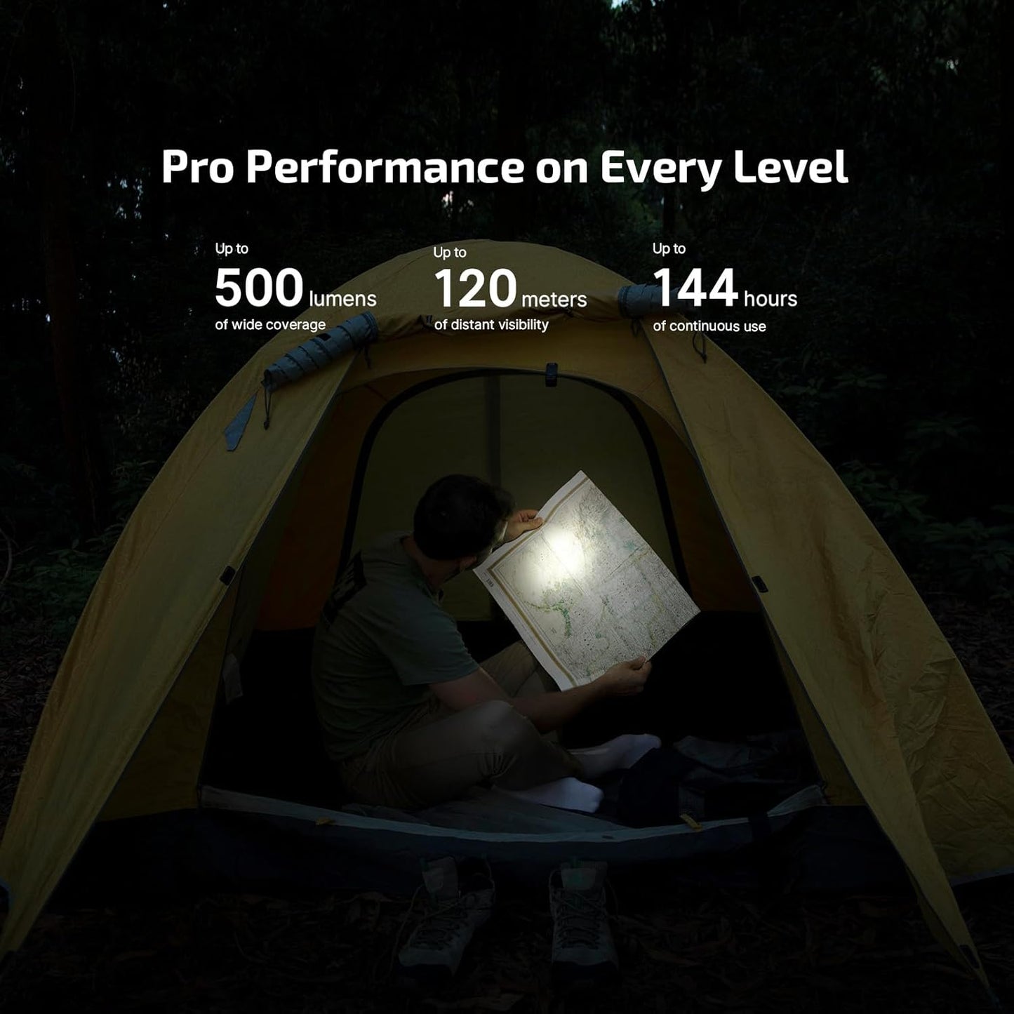 OLIGHT Oclip Pro Rechargeable EDC Flashlight - 500 Lumens, Magnetic Clip-On Light for Outdoor & Indoor Use