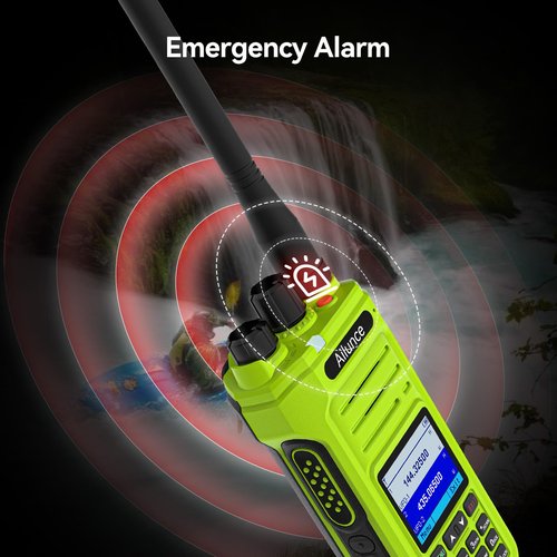 Retevis Ailunce HA1G GMRS Radio, Upgrade CHIRP, Long Range Walkie Talkies, IP67 Waterproof Two Way Radio, NOAA Alerts, USB-C Charging, GMRS Handheld Radio for Emergency, Hunting, Camping(Green,1 pack)