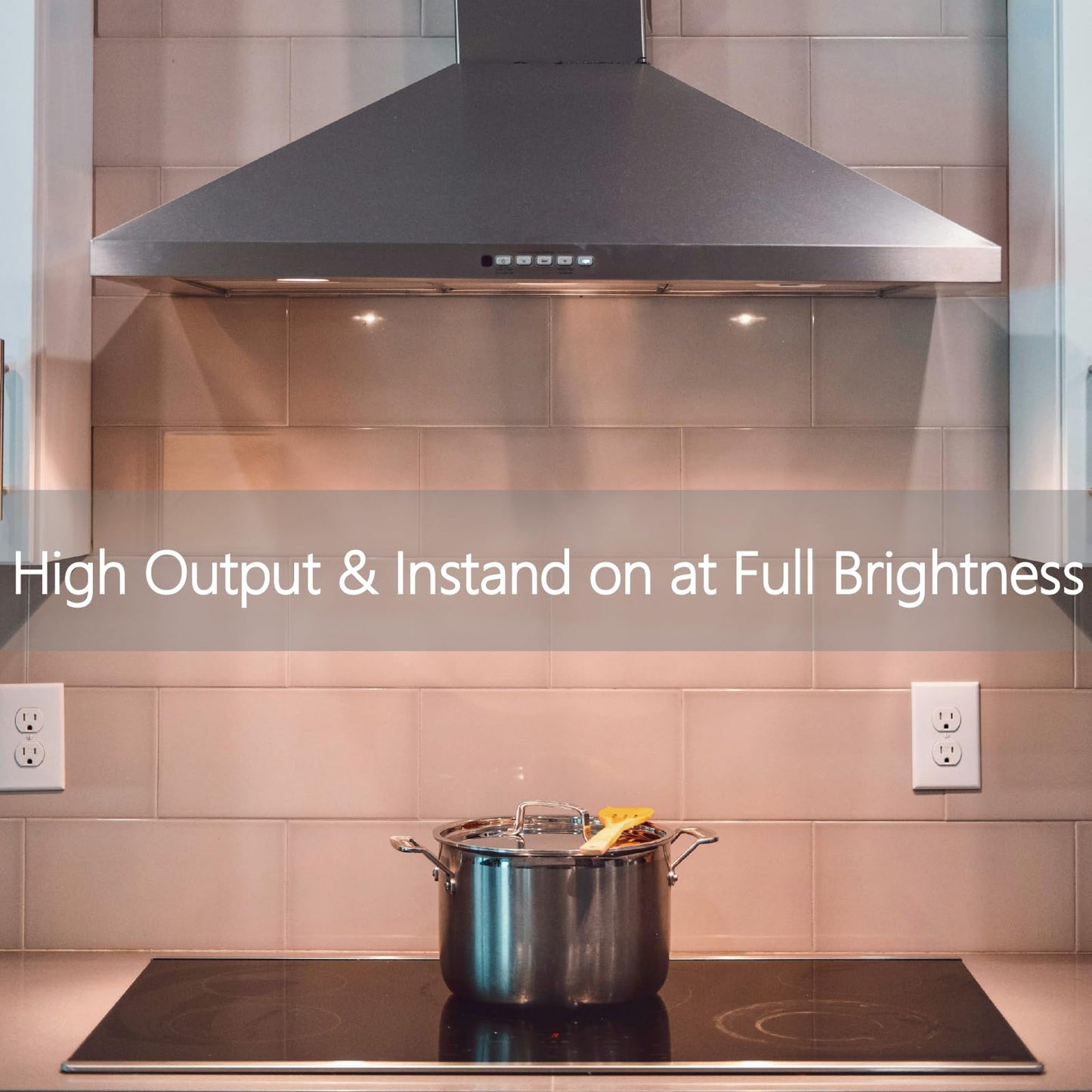 LuxGallerri PAR20 Halogen Light Bulbs 3 Pack 120V 50w Dimmable, E26 Medium Base Flood Light Bulbs with 3000k Warm White,High Output Reflector for Kitchen Stove Hood and Range Hood Light Bulb.