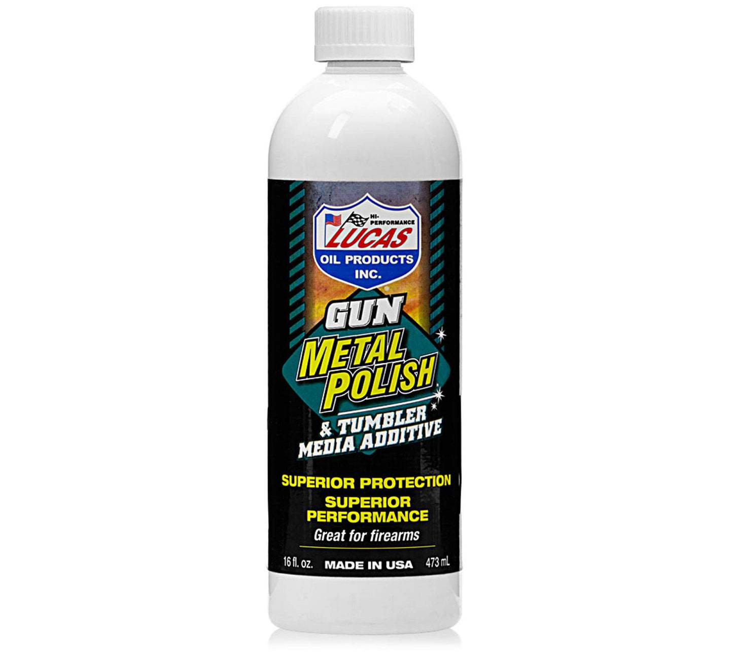 Lucas Oil 10880 Gun Metal Polish - 1 Pint