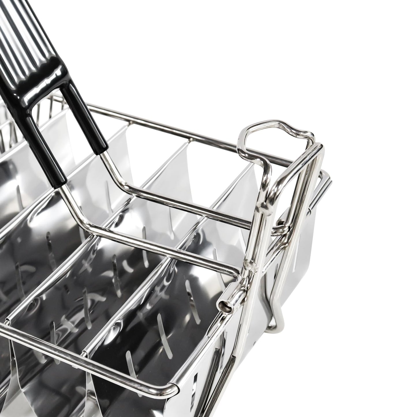 8 Shells Taco Fry Basket Stainless Steel Taco Shell Maker Basket with Handles for Burritos and Tortillas kitchen Taco Shell Mold for Frying