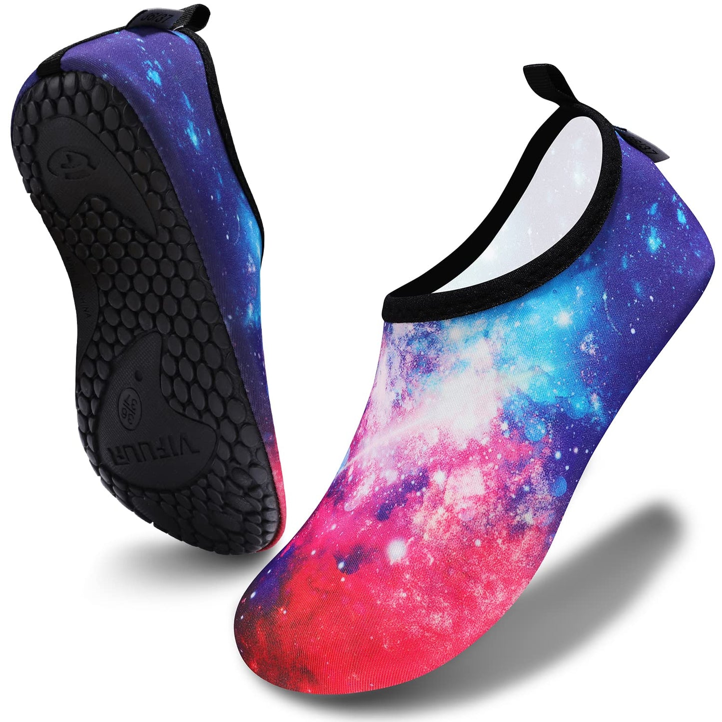VIFUUR Water Sports Unisex Shoes StarryRed - 5.5-6.5 W US/ 4.5-5.5 M US (36-37)