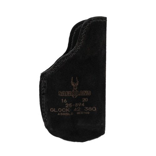 Safariland 25 Inside-the-Pocket Holster, S&W J-Frame, Ruger SP101 or Similar 2", Pocket, Plain Black, Right Hand