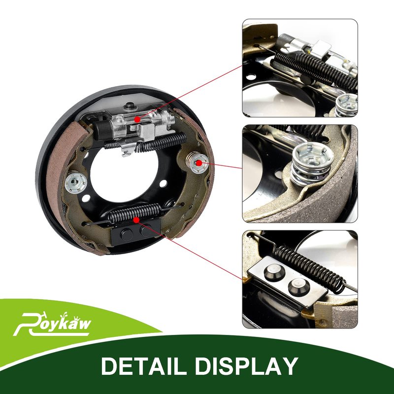 Roykaw Golf Cart Brake Cluster Assembly Compatible with EZGO TXT/RXV/Medalist 1996-up & Yamaha G14-G22 Models Replaces # 70998-G01/70998-G02, JN6-F7290-03-00/JN6-F7280-03-00 - Driver & Passenger Side