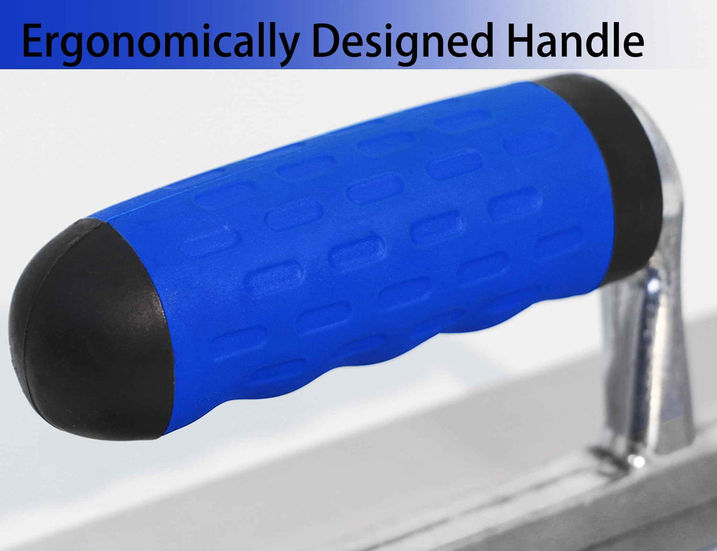 Concrete Tools Set Stainless Steel Flat Finishing Trowel (11" x 4.3") and Pool Trowel (14" x 4") and Margin Trowel (6" x 2") Drywall Cement Plastering Masonry Construction Hand Kit