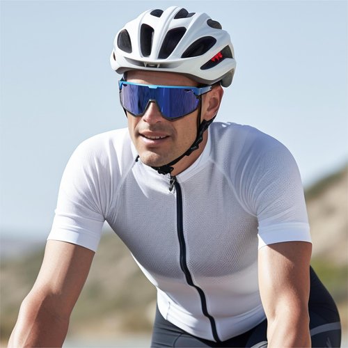 Sports Sunglasses for Mens Womens Baseball Cycling Sunglasses for Running Fishing Motorcycle Bike MTB Golf Softball Youth Teen Black Glasses