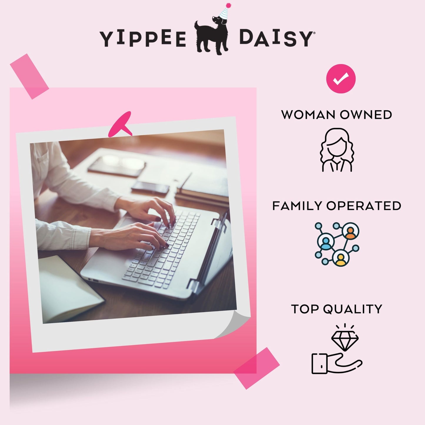 Yippee Daisy Overworked and Underlaid Hat - Funny Dad Hats for Men - Christmas, from Wife - Inappropriate Trucker Hat - Hat with Leather Patch - Blue Collar Hats - Grilling Gifts for Men