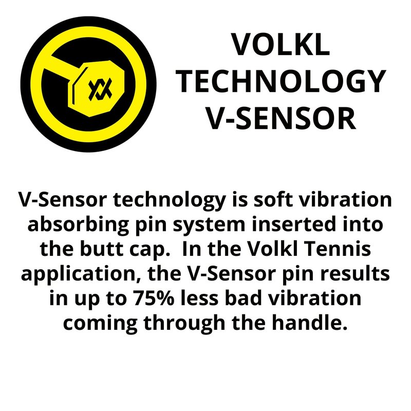VOLKL V-Cell V1 Pro | Tennis Racquet | Vario Beam Design | Super Grommets and V-Sensor Handle | Grip Sizes 1-5 | *UNSTRUNG*