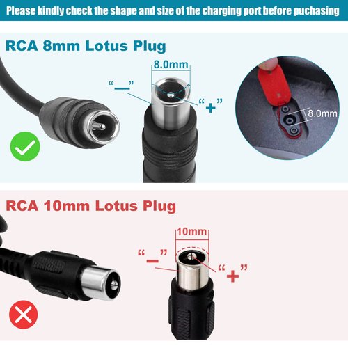 42V 2Amp Charger for Segway ES1 ES1L ES2 ES4 E22 E25 F20 F30 F40 Plus/MAX G30LP, Xiaomi M365, Pro/Pro2 Lime, Lime-S, Bird, Aovo pro/Aovopro, Bird, Volpam, Skip, Spin and Hiboy S2R