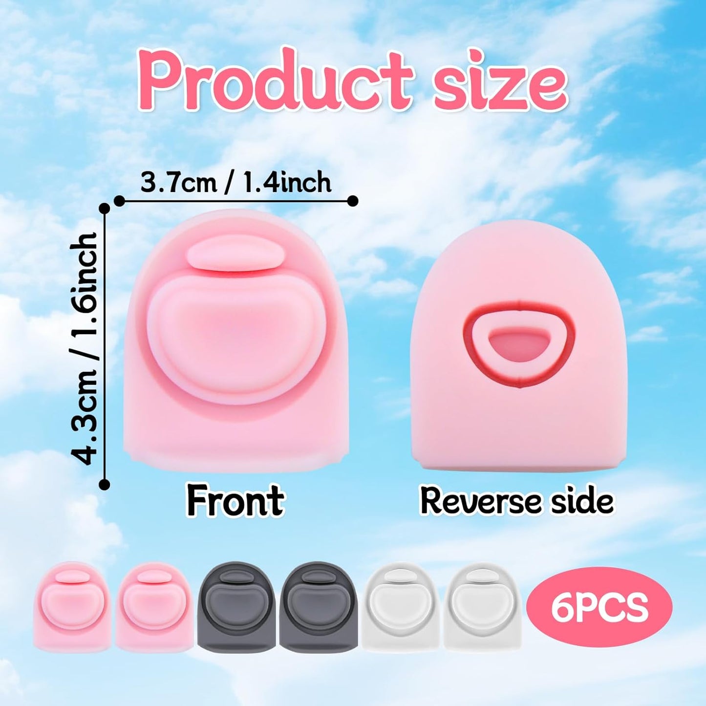 Owala | 6 Pcs Replacement Seal Stoppers - Silicone Bottle Top Gaskets for 16oz, 24oz, 32oz Bottles