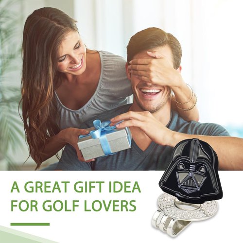 WONXISEN Golf Ball Marker with Magnetic Golf Hat Clip, Golf Accessories, Funny Golf Gifts Golf Decorationgs for Men Golf Lovers