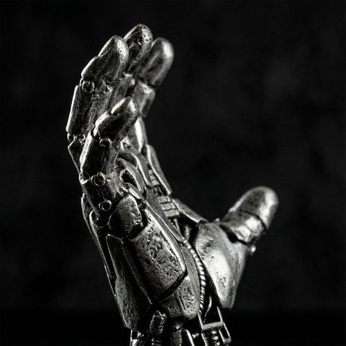 Cyberpunk Mechanical Hand Basketball Holder - Wall Mount Display Stand for Man Cave Decor