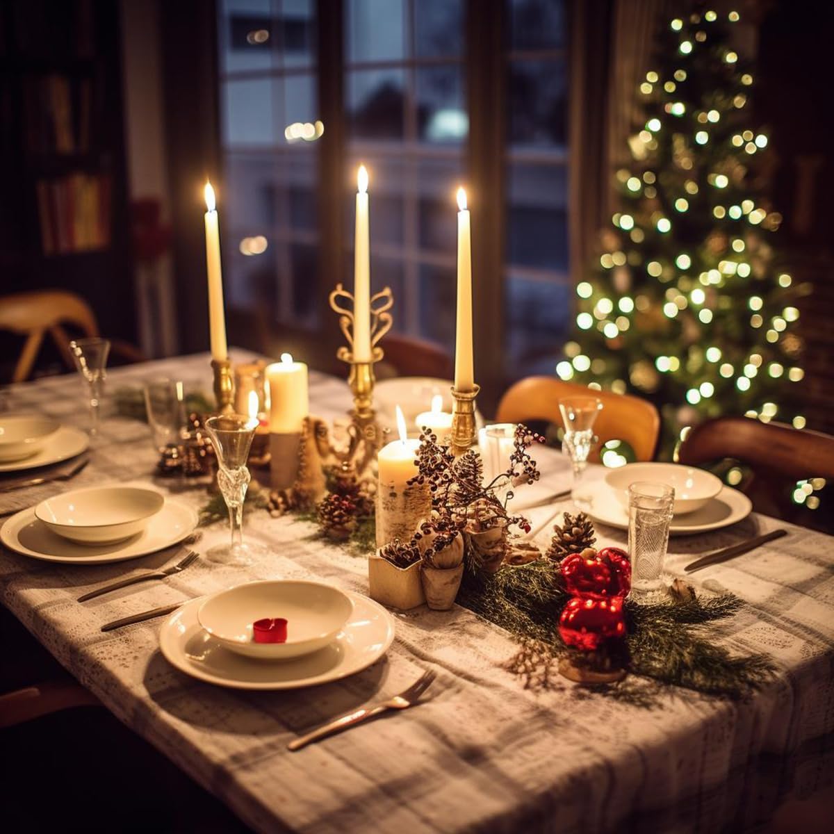 GEHUIZER 100 Pack Flameless Taper Candles Bulk, 11 Inch Battery Operated LED Taper Candles Flickering Electric Led Candlesticks for Christmas Church Wedding Party Centerpiece, No Batteries, Ivory