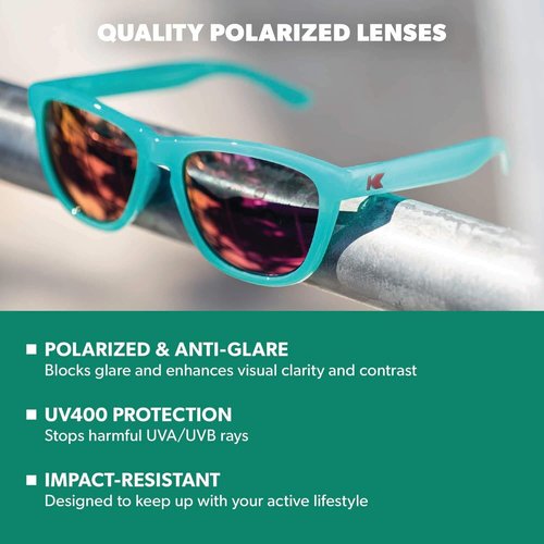 Knockaround Premiums Polarized Sunglasses - UV400 Protection for Men & Women | Stylish & Durable