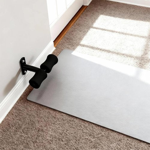 WYGVNR Wall Mounted Sit Up Bar Sit-ups Foot Holder, Sit Up Exercise bar, Nordic Hamstring Curl, Sit Up Assistant Device Abdominal Core Workout