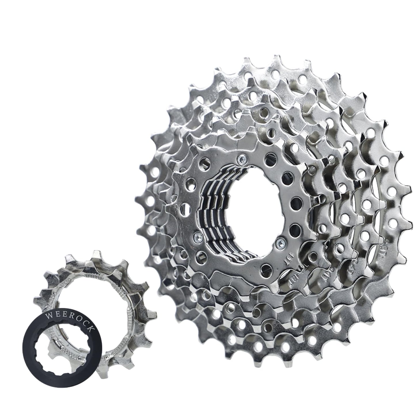WEEROCK Bike Cassette Sprocket 7 Speeds 11-28T Bicycle Cassette for Mountain Bike MTB Cycling Replacement Part