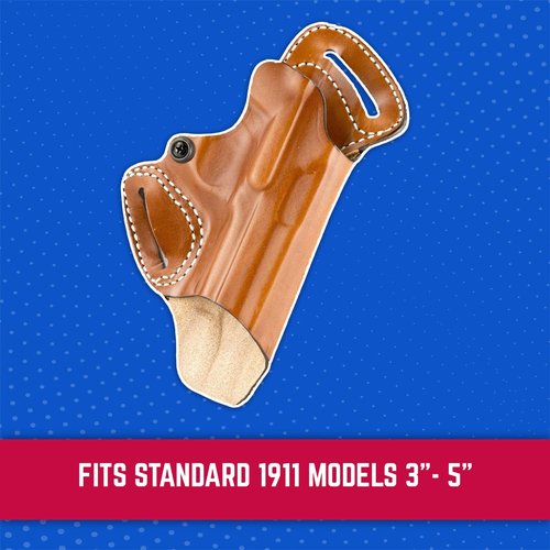 DeSantis Gunhide S.O.B. - Small of Back Belt Holster, Fits 1911, Right Hand, Tan 067TA21Z0