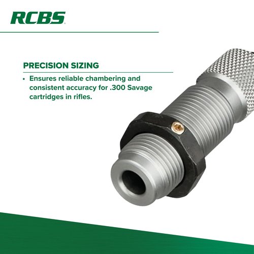 RCBS Full-Length Die Set .300 Sav, Reloading Die Set for .300 Savage Rifle Cartridges
